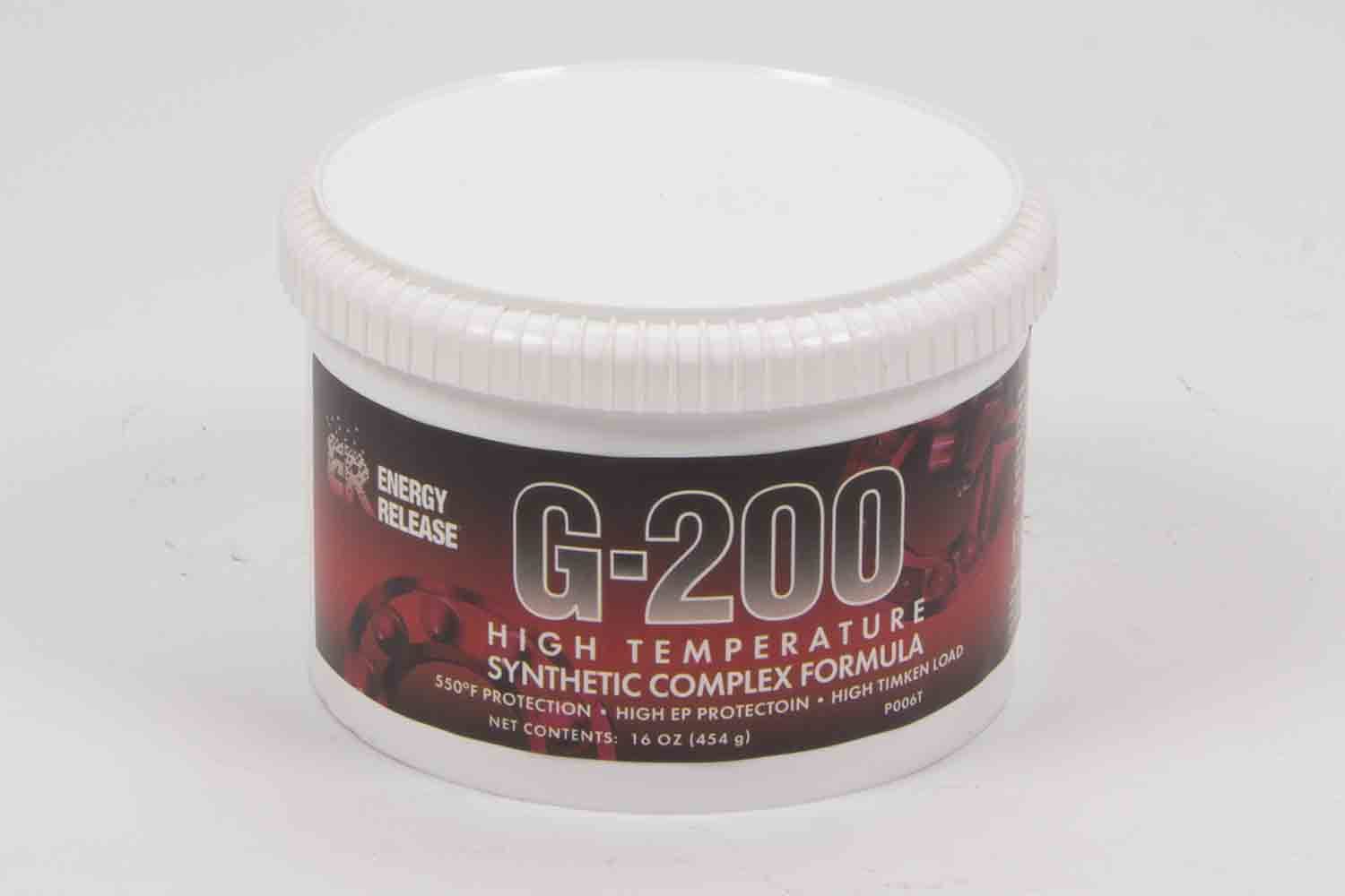 G-200 Grease Hi-Temp 16oz Tub Synthetic – Rocket Performance Racing ...