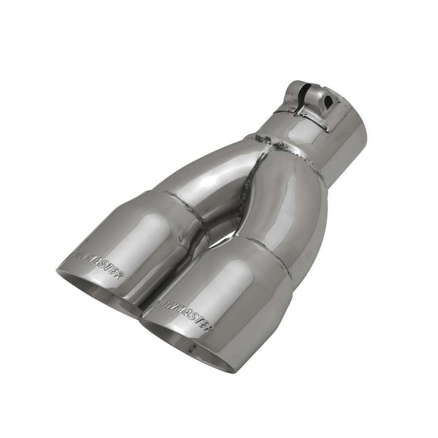 Embossed Muffler Shell Exhaust Tip Embossed Logo Polished – Rocket Performance Racing Products